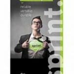 Sprint - premium banner for trade shows and event displays