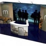10 x 20 modular exhibit Panoramic 