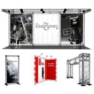 truss exhibits - x module