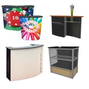 Booth Accessories - Reception Counters