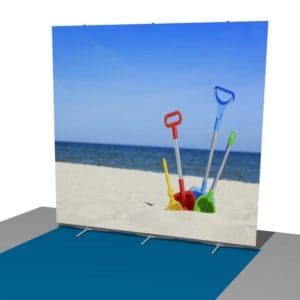 Trade show display banners.