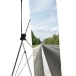 X-Ban banner stand for events, trade shows and advertising - CoMotion.ca