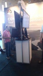 Kiosk Rental for trade shows, events and information centres.